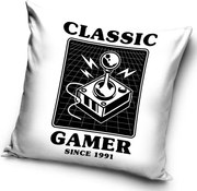 Gamer Classic párna, díszpárna 40 x 40 cm