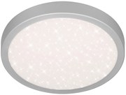 Avide LED Mennyezeti Lámpa Pandora V2 Csillagos Ezüst 15W 280*40mm NW 4000K