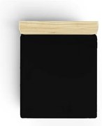 Fekete gumis pamut lepedő 140x200 cm – Mijolnir