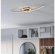 Eglo 901219 - LED Mennyezeti lámpa LUNGOLAGO LED/12W/230V 4000K réz