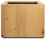 Önöntöző fa virágcserép TAMMI, négyzet alakú, többféle változatban - Hobby Flower méretek: 54x54x40, szín: természetes tölgy