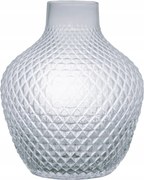 Gron üveg Váza átlátszó átm. 19cm