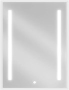 Mexen Remi megvilágított fürdőszobai tükör 60 x 80 cm, LED 6000K, páramentes - 9804-060-080-611-00