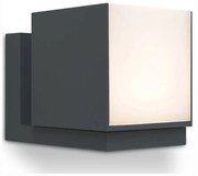 Lutec Cuba kültéri falilámpa, 12W LED, 3000K, 600 lm, IP54, 5193803118