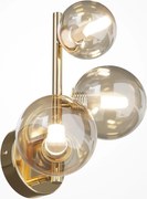 Maytoni modern fali lámpa dallas borostyán arany mymod545wl-03g