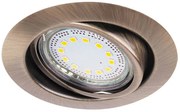 Rábalux Lite 1051 beépíthető, billenthető spotlámpa szett, 3x3W LED, 3000K