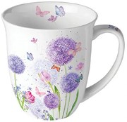 Pllangós tavaszi virágos porcelán bögre 400 ml Flower beauty