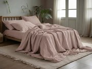 Muszlin ágynemű MOELLIN óarany rózsaszín Ágyneműhuzat mérete: 70 x 90 cm | 140 x 200 cm