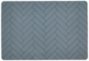 Tiles kék szilikon tányéralátét, 33 x 48 cm - Södahl
