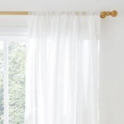 Fehér voile fényáteresztő függöny 140x183 cm Aletta – Pineapple Elephant