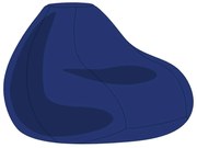 Kék XXL Babzsákfotel Huzat