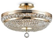 Maytoni DIA700-CL-06-G - Mennyezeti lámpa OTTILIA 6xE14/60W/230V