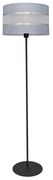 Állólámpa HELEN 1xE27/15W/230V szürke/fekete