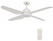 Lucci Air 212994 - LED Mennyezeti ventilátor ARIA LED/18W/230V fehér + távirányító