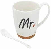 Florina porcelán bögre Mr., 320 ml