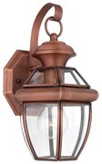 Quoizel QZ-NEWBURY2-S-AC - Kültéri fali lámpa NEWBURY 1xE27/60W/230V IP44