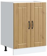 mosdóaljzatos szekrény Lucca kézműves tölgy fűrészáru műfa