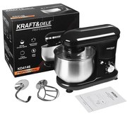 Kraft&Dele konyhai bolygókerekes dagasztó, mixer 2500W/5L