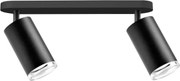 Fürdőszobai spotlámpa TURYN 2xGU10/10W/230V IP44 fekete