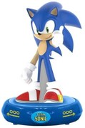 Sonic a sündisznó Right 3D LED éjjeli lámpa, éjszakai fény