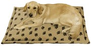 Világosbarna pamut kutya fekhely 60x90 cm – Maximex