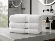 CLARYSSE ELEGANCE kéztörlő 60x110 cm fehér, 100% pamut