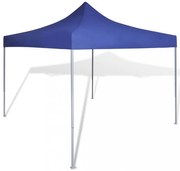 kék összecsukható pavilon 3 x 3 m