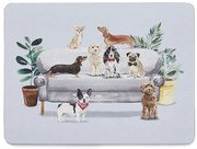 Curious Dogs 4 db-os parafa tányéralátét szett, 21,5x29 cm - Cooksmart ®
