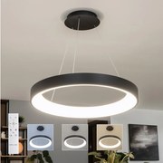 Brilagi - LED dimmelhető függeszték kábelen FALCON II LED/99W/230V átm. 60 cm fekete + távirányító