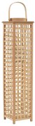 természetes színű bambusz függő gyertyatartó lámpás