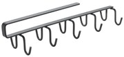 Acél konyhai függőrúd Myhooks - Metaltex