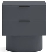 Antracitszürke éjjeliszekrény Totem – Teulat