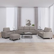 4 részes tópszínű szövet ülőgarnitúra