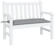 szürke oxford szövet kerti padpárna 100 x 50 x 7 cm