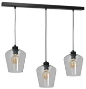 Csillár SANTIAGO 3xE27 / 60W / 230V átlátszó