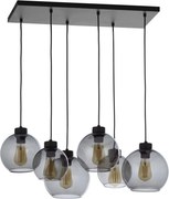 TK Lighting CUBUS GRAPHITE 2833 Függőlámpa 6x60W/E27