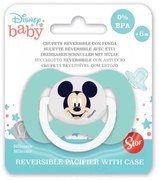 Disney Mickey Hello World megfordítható baba cumi tokkal