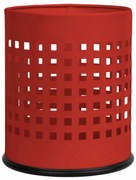 Alda Officer perforált szemetes 7 l, piros, 7 l