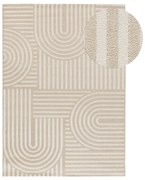 Krémszínű szőnyeg 133x190 cm Zen – Universal