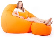 Narancs ALL IN Grandiózus  Babzsákfotel Garnitúra