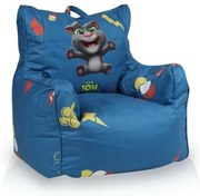 Babzsák fotel Tom TiaHome - Fekete