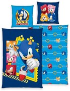 Herding Pamut ágynemű Sonic , 135 x 200 cm, 80 x80 cm