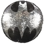 Párna Batman átfordítható flitteres formapárna 30 cm