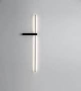 Fali Lámpa Fekete SLIM VIOKEF 4222300