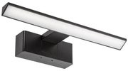 Rabalux 75024 - LED fürdőszobai tükörvilágítás LORIC LED/6W/230V IP44 30 cm fekete