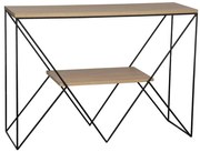 Eglo 424016 - OTAWARA kisasztal 77x106 cm barna/fekete