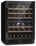 Klarstein Vinovilla 50 Duo, 2 zónás borhűtő, 53 liter, 17 palack, 3-színű LED világítás, üvegajtó
