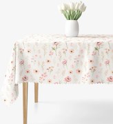 Goldea teflonbevonatú asztalterítő - rózsaszín virágok 120 x 180 cm