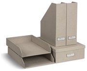 Karton rendszerező szett dokumentumokhoz 5 db-os Holger – Bigso Box of Sweden