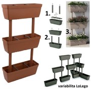 ARTPLAST Cserepek készlete öntözőrendszerrel